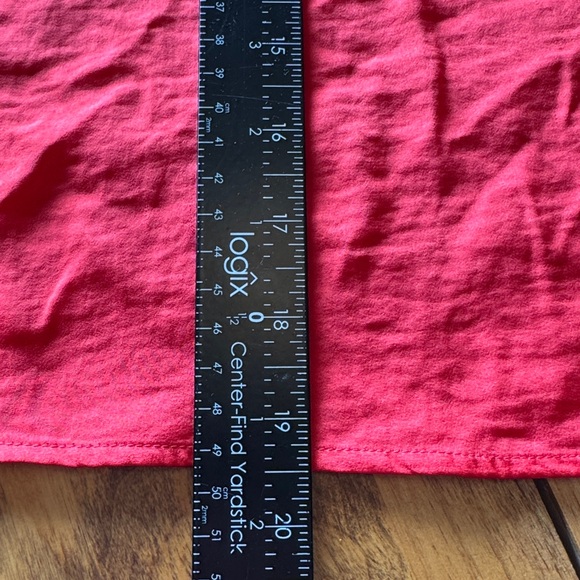 H&M Red Ruffle Strap Tank Top Size Small - Picture 7 of 7